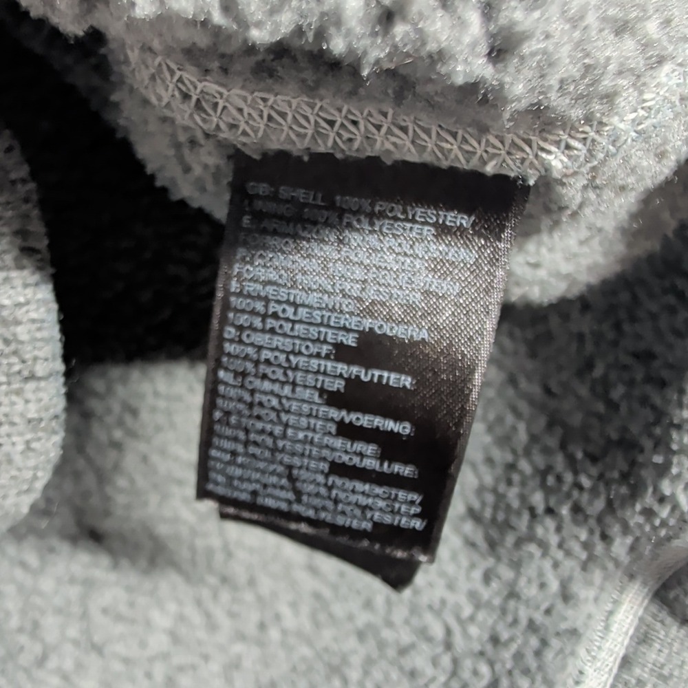 The North Face Pullover Mens L Gray Gordon Lyons 1/4 Zip Fleece Sweater Outdoor - Picture 8 of 9
